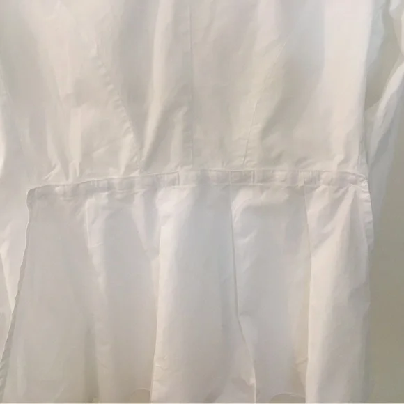 Marilyn Sybe Glamour White Long Sleeve Top - S16 - Picture 8 of 8